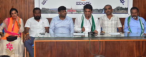 Manmul Vice President press conference Mandya