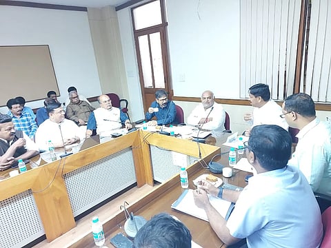 Minister Shivanand Patil Meeting