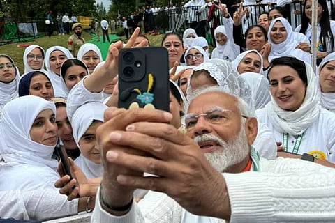 PM Modi Selfie