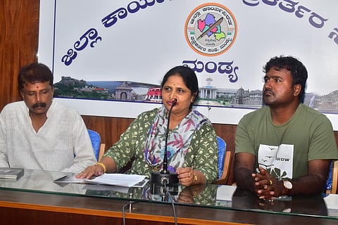 Press Conference of Dr. Besagarahalli Ramanna Foundation Mandya