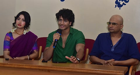 Press Conference of Gauri Film Team Mandya