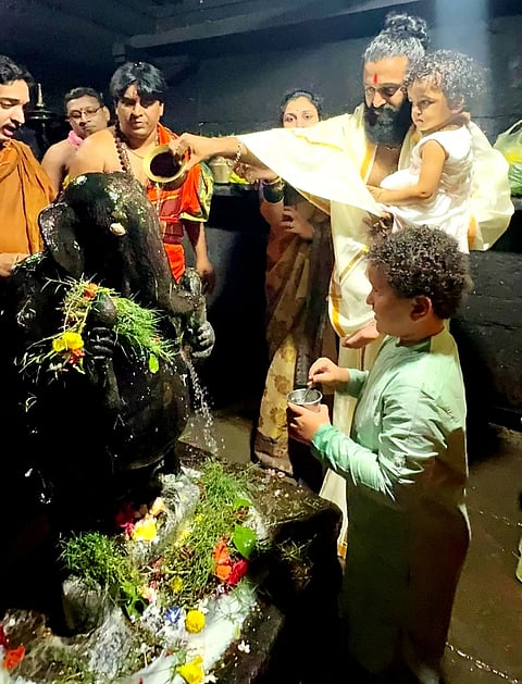 Rishab-Shetty-at-Gokarna-