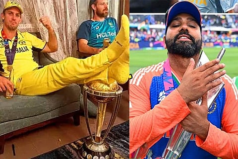 Rohit Sharma mitchel Marsh