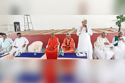 Sindhanour mla meeting