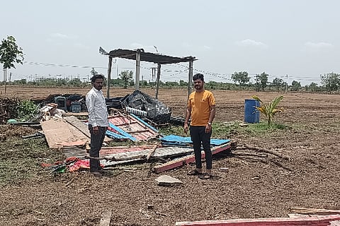 Storm, rain damage
