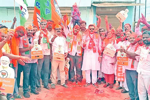 There was no Congress guarantee game in the constituency
