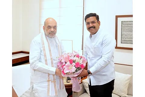 Vijayendra met Sha