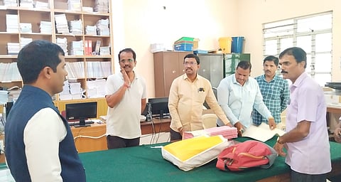 Voting for Mlc election Mandya
