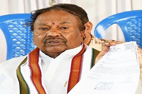 ex dcm K S Eswarappa