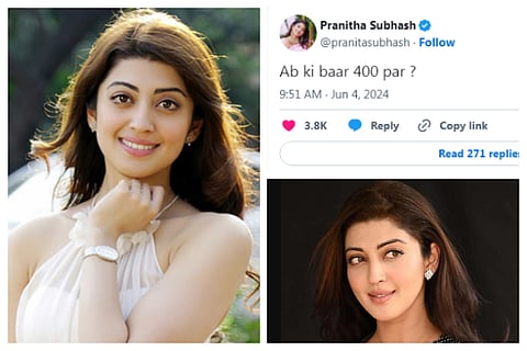 pranitha troll