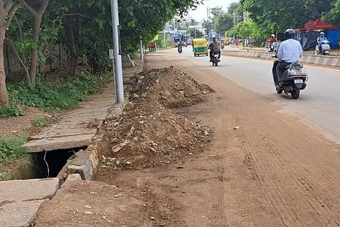 roadside silt