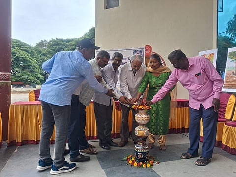 ಚಿತ್ರಕಲಾವಿದ ವಸಂತಕುಮಾರ್ ಏಕವ್ಯಕ್ತಿ ಚಿತ್ರಕಲಾ ಪ್ರದರ್ಶನ ಉದ್ಘಾಟನೆ