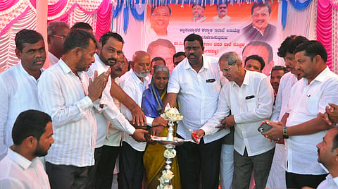 MLA Raghavendra hitnal residency school inauguration koppal