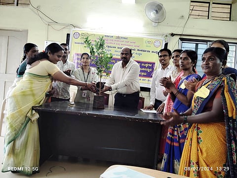 trainig program in koppal TP EO Dundappa turadi