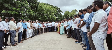 state government employees demand 7th pay scale koppal