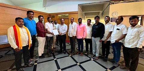 AIIMS Raichur district koppal memorandum submission AC Mahesh malagitti