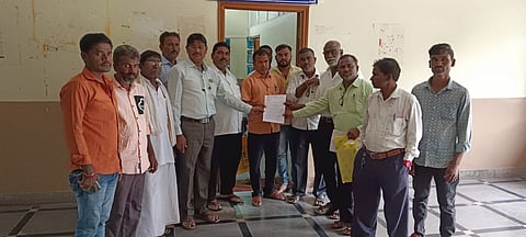 farmer organisation koppal memorandum MP Rajashekhar Hitnala
