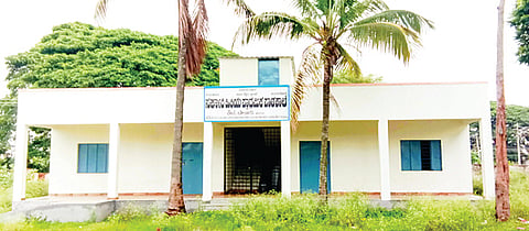 ಉಪಯೋಗಕ್ಕೆ ಬಾರದ ನೂತನ ಕಟ್ಟಡ