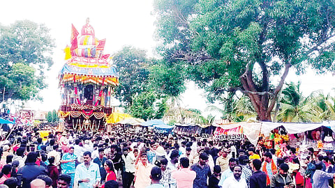 ವಿಜೃಂಭಣೆಯ ಮಹಾ ರಥೋತ್ಸವ