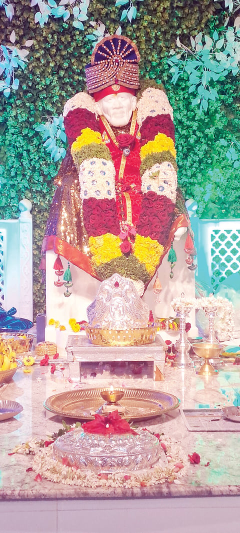 ಸಾಯಿಬಾಬಾ ಮಂದಿರದಲ್ಲಿ ವಿಶೇಷ ಪೂಜೆ