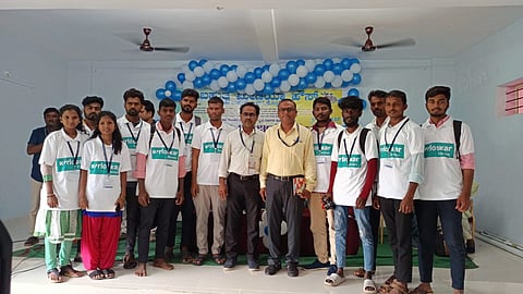 media fest in koppal govt degree collage DC Naleen athul CEO Rahul pandey