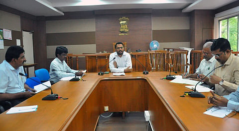 adc koppal sidrameshwar meeting about anti drug day