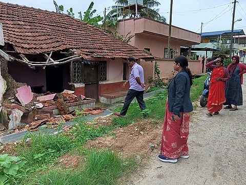 ಮಳೆಯಿಂದ ಹಾನಿಗೊಳಗಾದ ಪ್ರದೇಶಗಳಿಗೆ ಜಿಲ್ಲಾ ನ್ಯಾಯಾಧೀಶೆ ಭೇಟಿ: ಪರಿಶೀಲನೆ