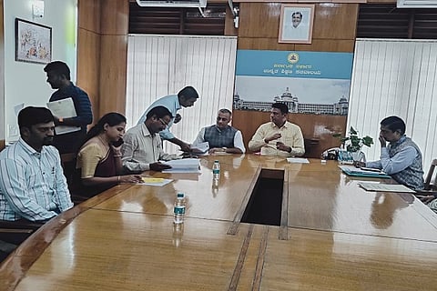 A delegation met the minister