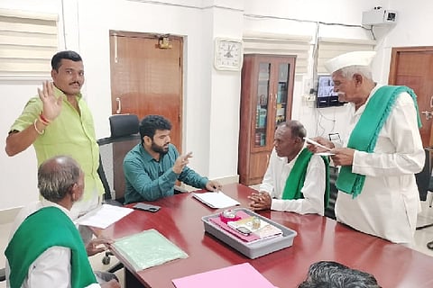 Appeal for settlement of land road problem