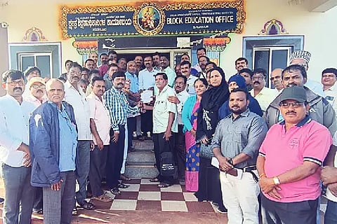 Appeal of PST teachers to fulfill various demands