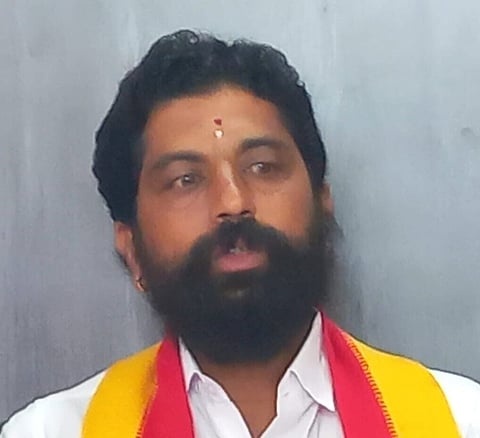 RTO koppal transfer protest july 22nd karave workers