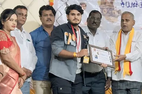 Budding actor Vishwaprakash won the Best Actor award
