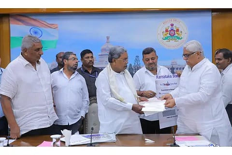 Cheque handover