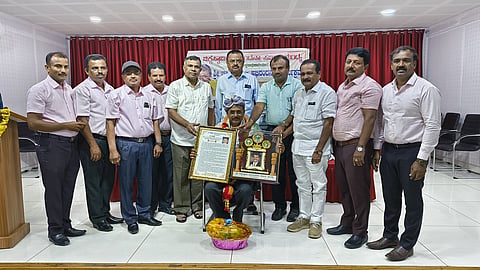 Congratulatory ceremony Mandya