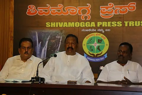Congress leader s.p.Sheshadri