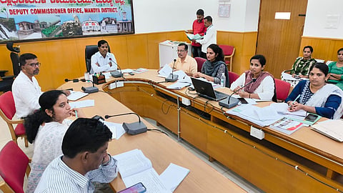 Coordinating Committee Meeting of Agricultural Census Committees Mandya