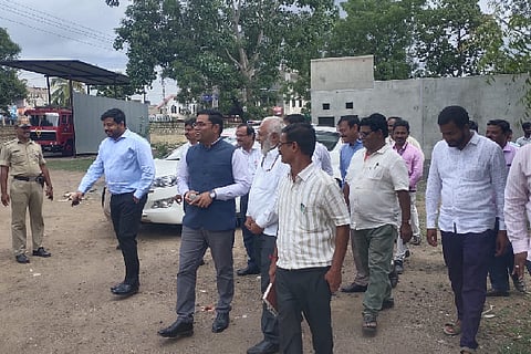 DC VISIT TALIKOTI