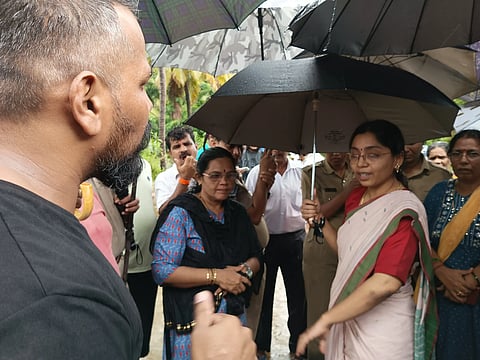 DC visit flood effected places