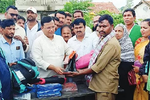 Distribution of Safety Equipment to Civil Servants