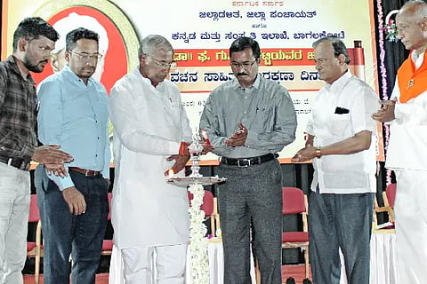 Dr. P. Gu. Halakatti is the protector of Sharan's vachana literature