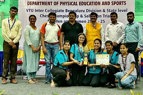 Excellent performance in chess championship