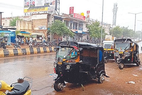 Hadagali Rain