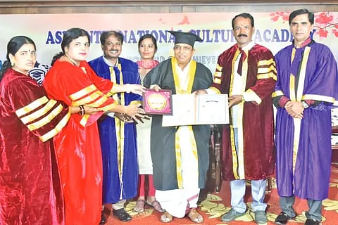 Honorary Doctorate for Deshmukh