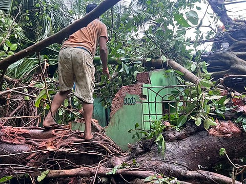 House collapsed