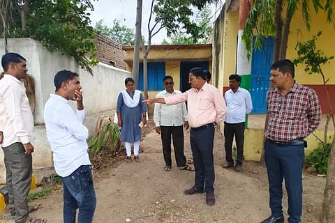 Inspection of work of various projects
