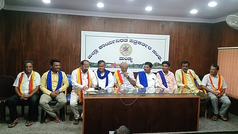 Kadamba Sena press conference Mandya