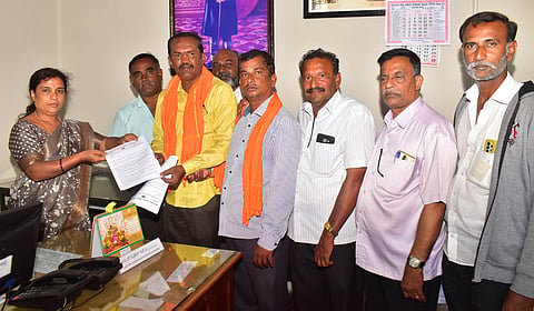 Letter of claim from BJP to state government Mandya