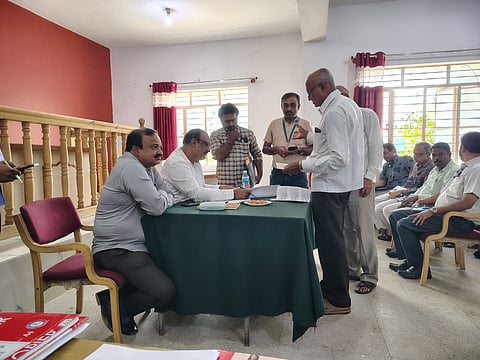 Lokayukta police received complaints from people Mandya