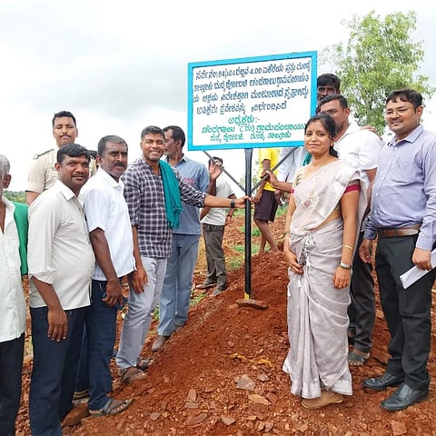 MLA cleared the encroachment Mandya