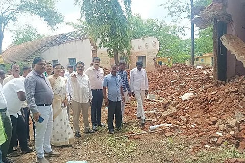Malebennur, Indira Canteen, Construction,